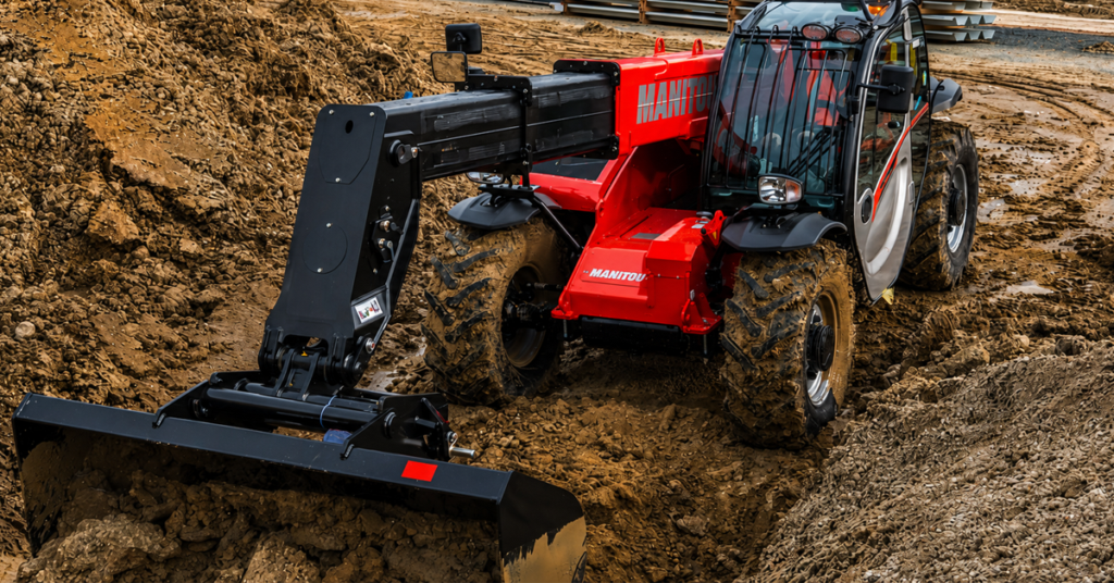 MANITOU（マニトウ） テレハンドラー MT930 不整地での運用