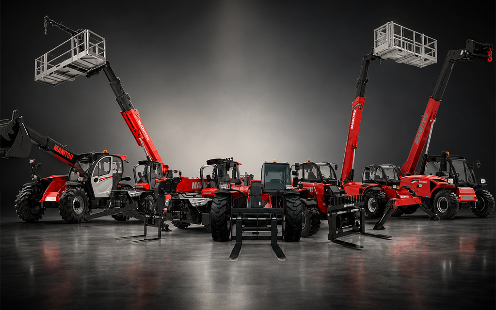 MANITOU（マニトウ） テレハンドラー 4シリーズ集合写真
